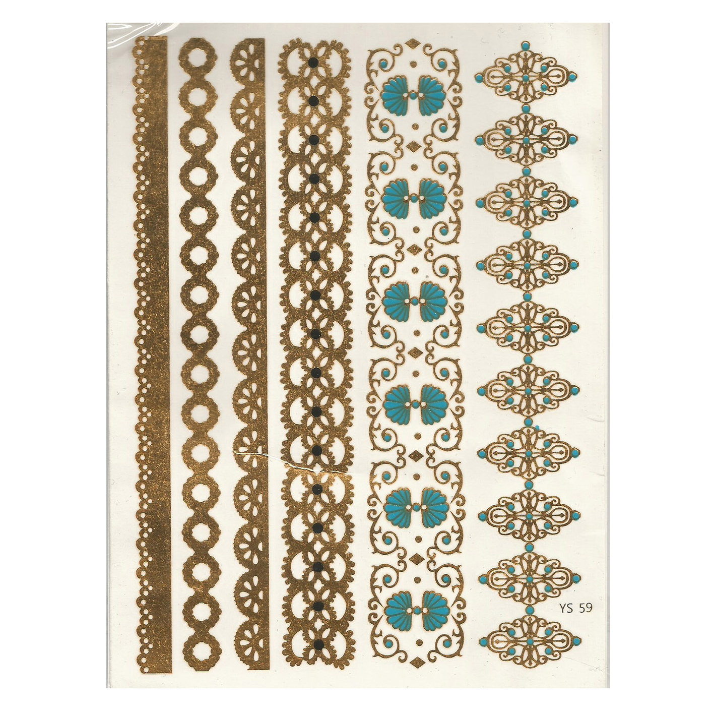 Flash Tattoo Gold for skin and nails YS55