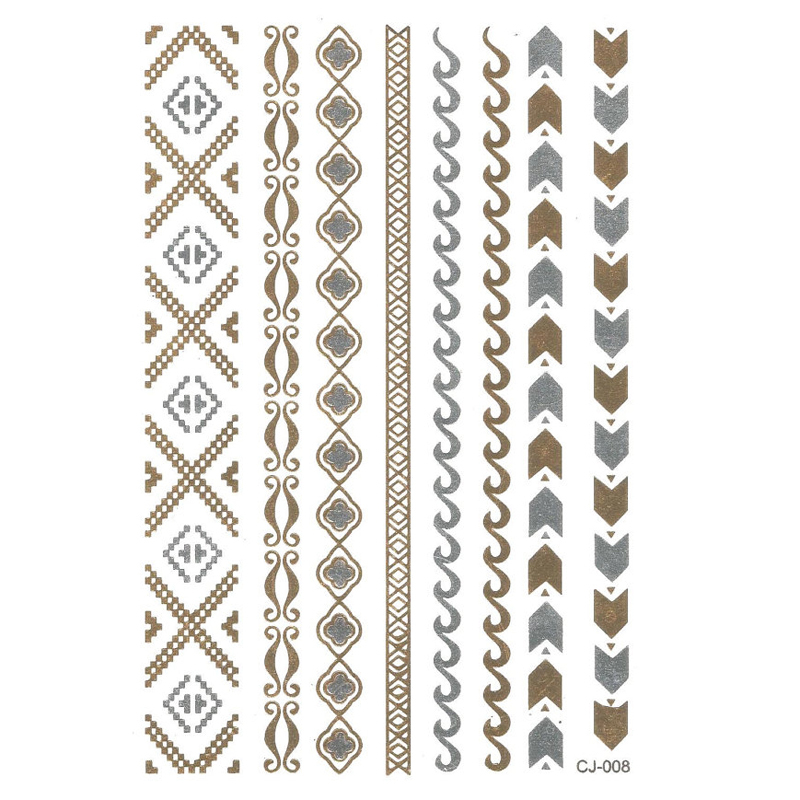 Flash Tattoo Gold for skin and nails CJ008