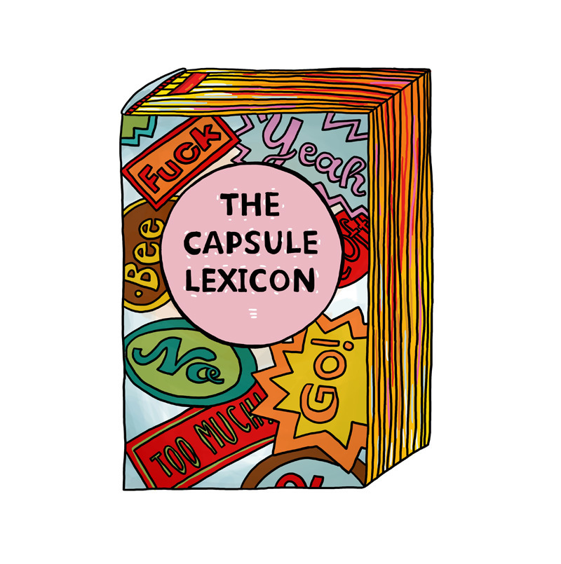 Postcard: "The Capsule Lexicon"