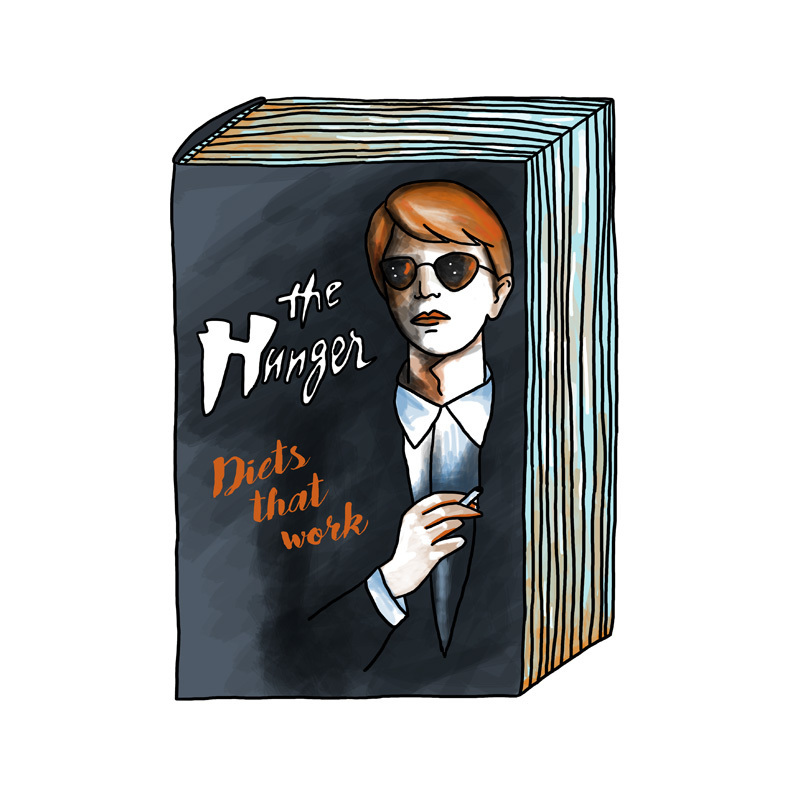 Postcard: "The Hunger: Diets That Work"