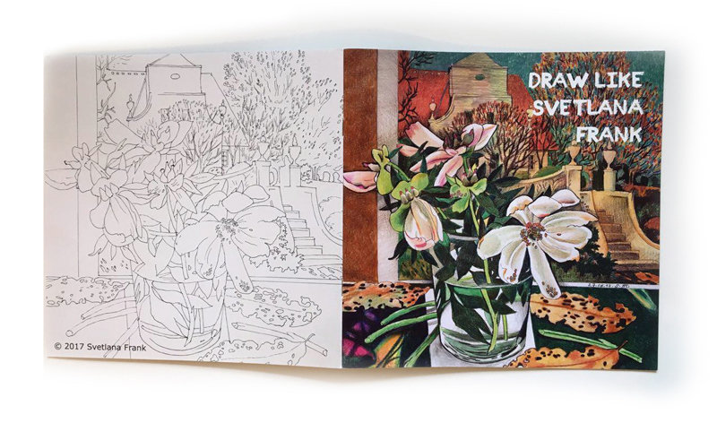 Drawing Like Svetlana Frank Coloring Book Vol. 1