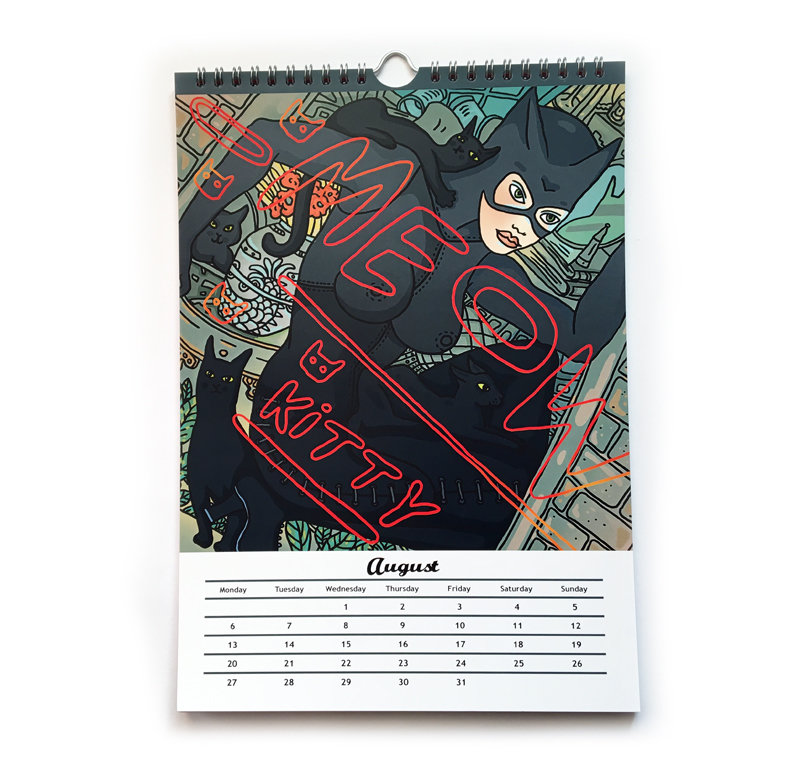 Sexy Calendar 2018 by Miu Mau