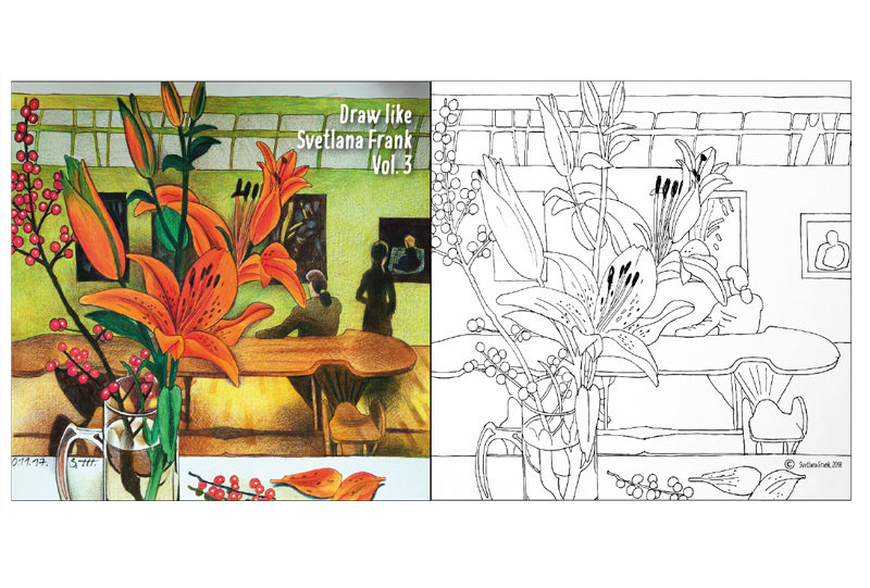 Drawing Like Svetlana Frank Coloring Book Vol. 3