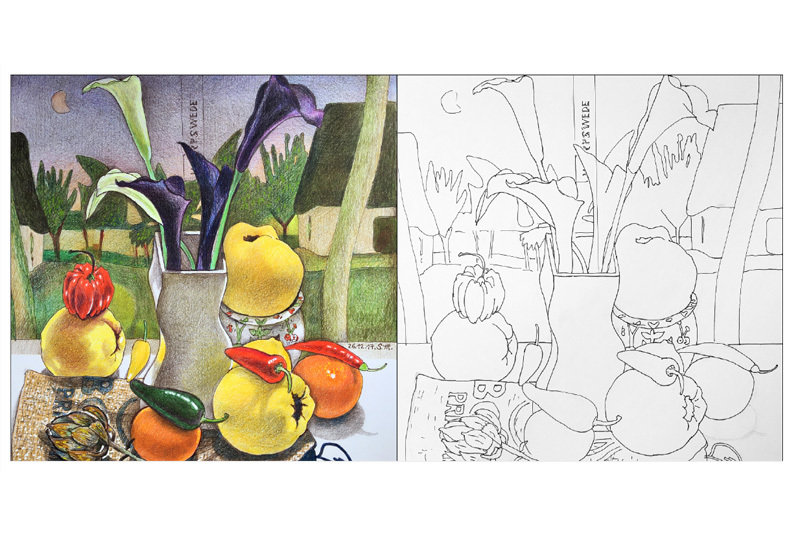 Drawing Like Svetlana Frank Coloring Book Vol. 3