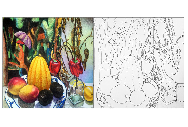 Drawing Like Svetlana Frank Coloring Book Vol. 3