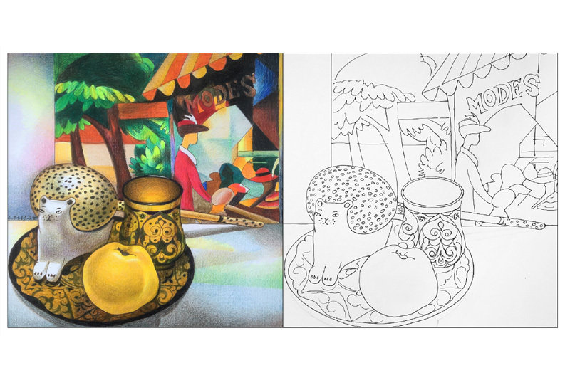 Drawing Like Svetlana Frank Coloring Book Vol. 3