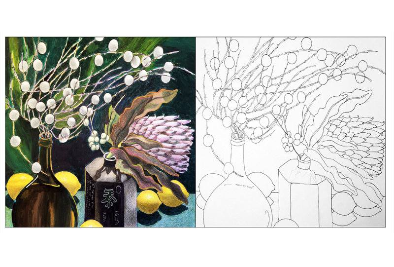 Drawing Like Svetlana Frank Coloring Book Vol. 3