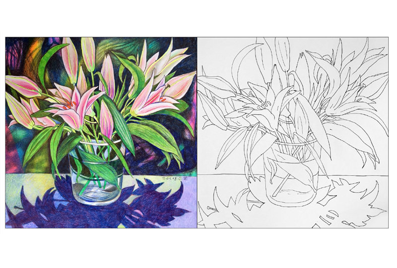 Drawing Like Svetlana Frank Coloring Book Vol. 3