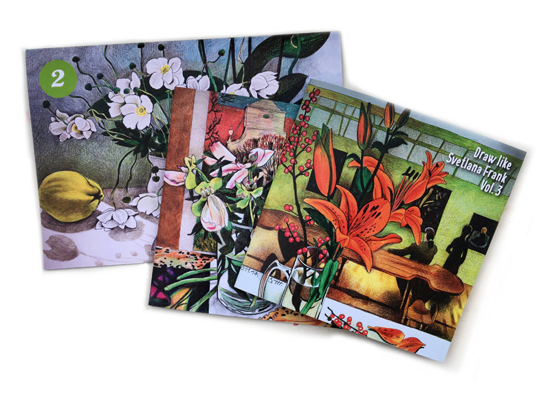 Drawing Like Svetlana Frank - SET OF 3!