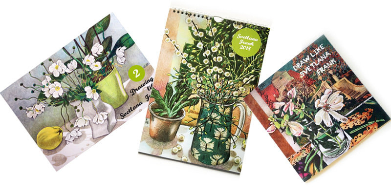 Drawing Like Svetlana Frank - SET OF 3!