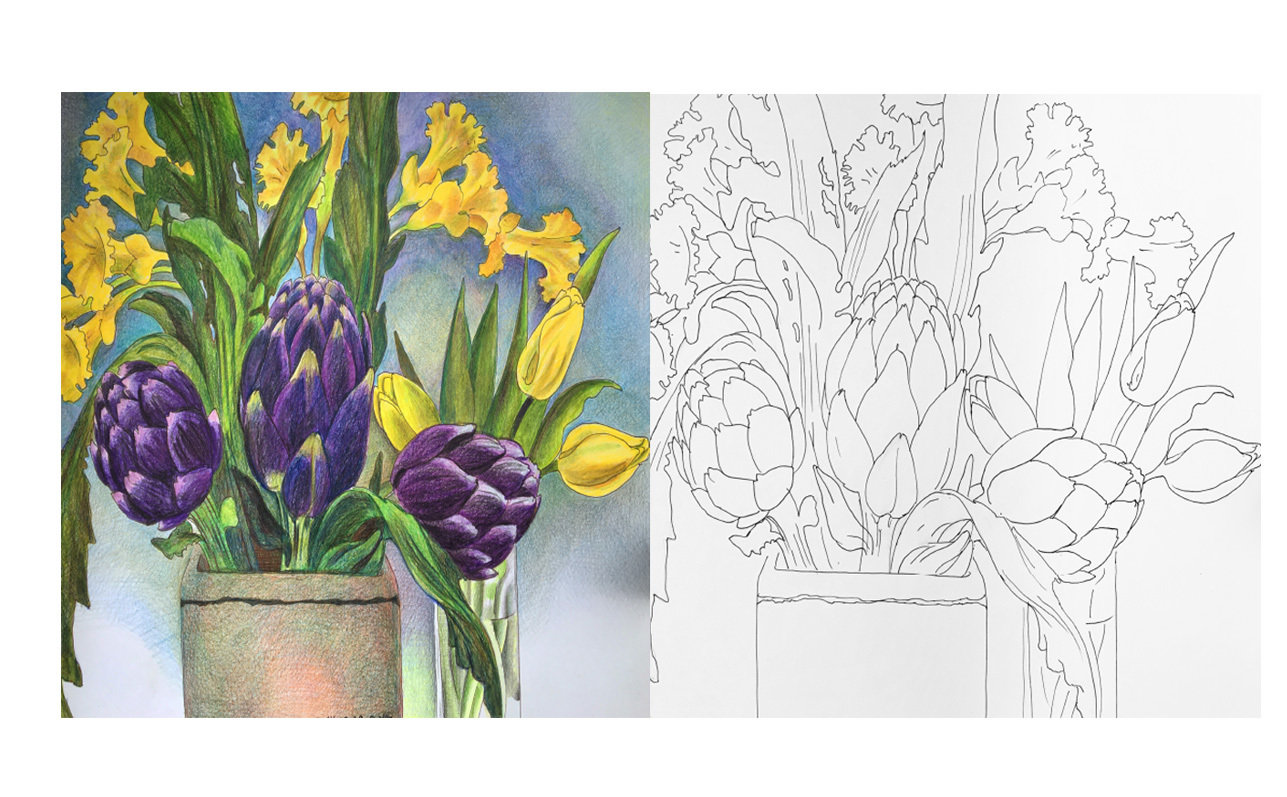 Drawing Like Svetlana Frank Coloring Book Vol. 4