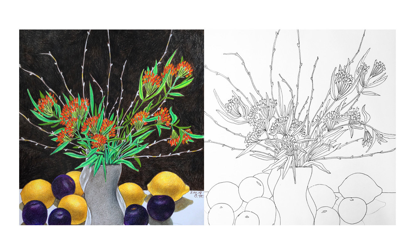 Drawing Like Svetlana Frank Coloring Book Vol. 4