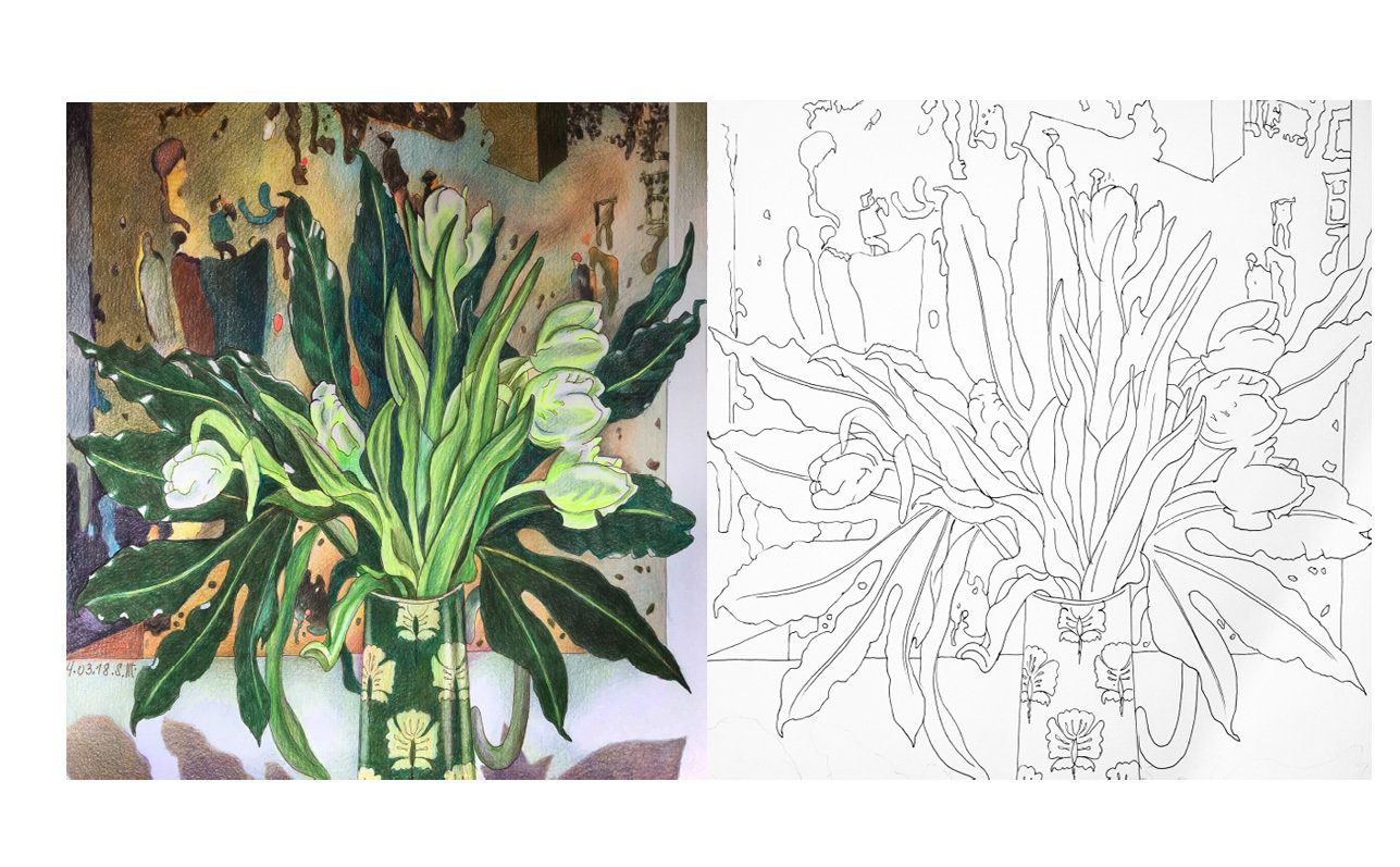 Drawing Like Svetlana Frank Coloring Book Vol. 4