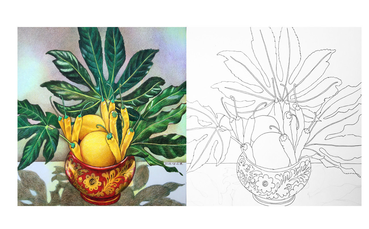 Drawing Like Svetlana Frank Coloring Book Vol. 4