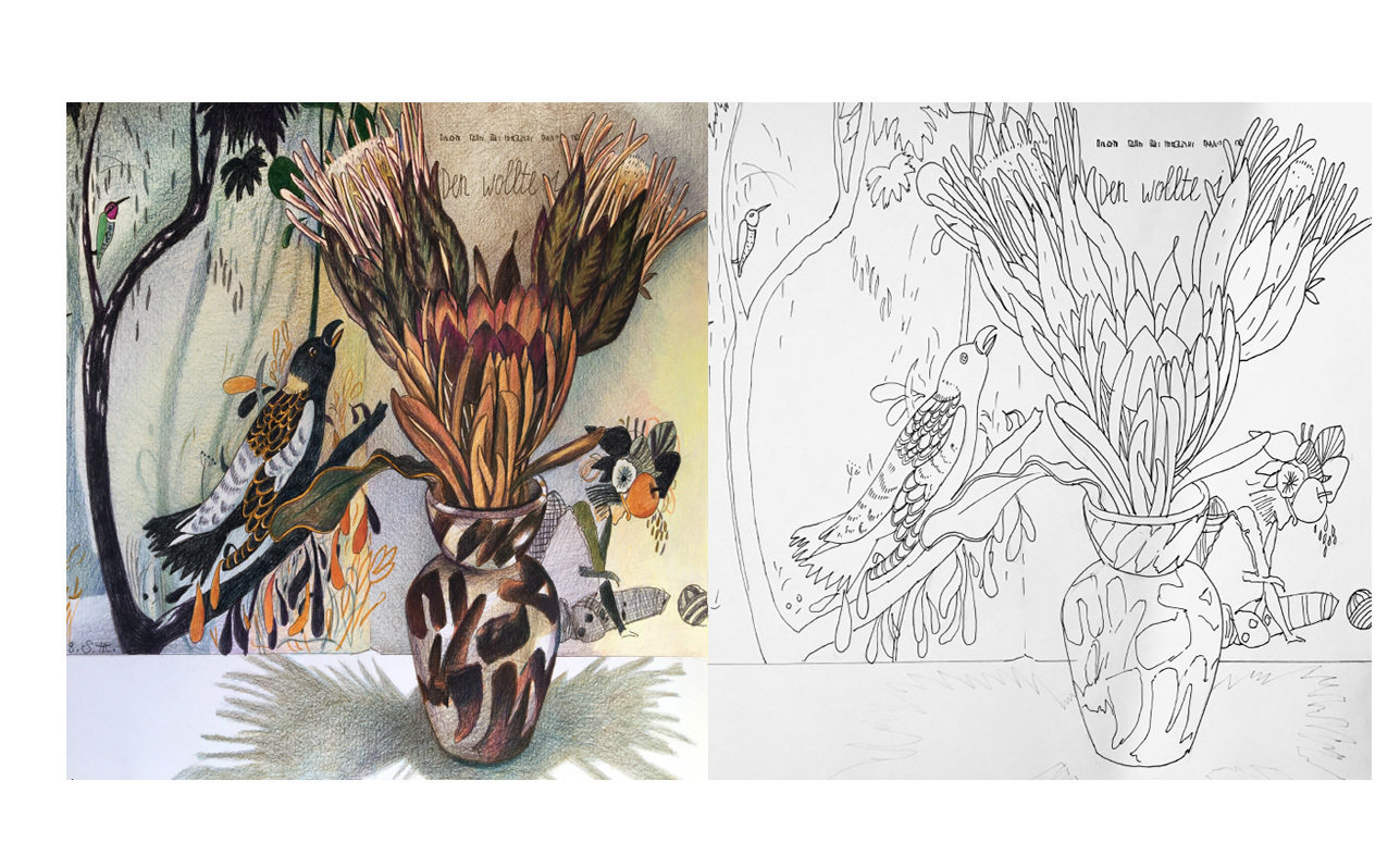 Drawing Like Svetlana Frank Coloring Book Vol. 4