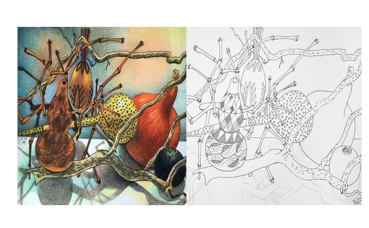 Drawing Like Svetlana Frank Coloring Book Vol. 4