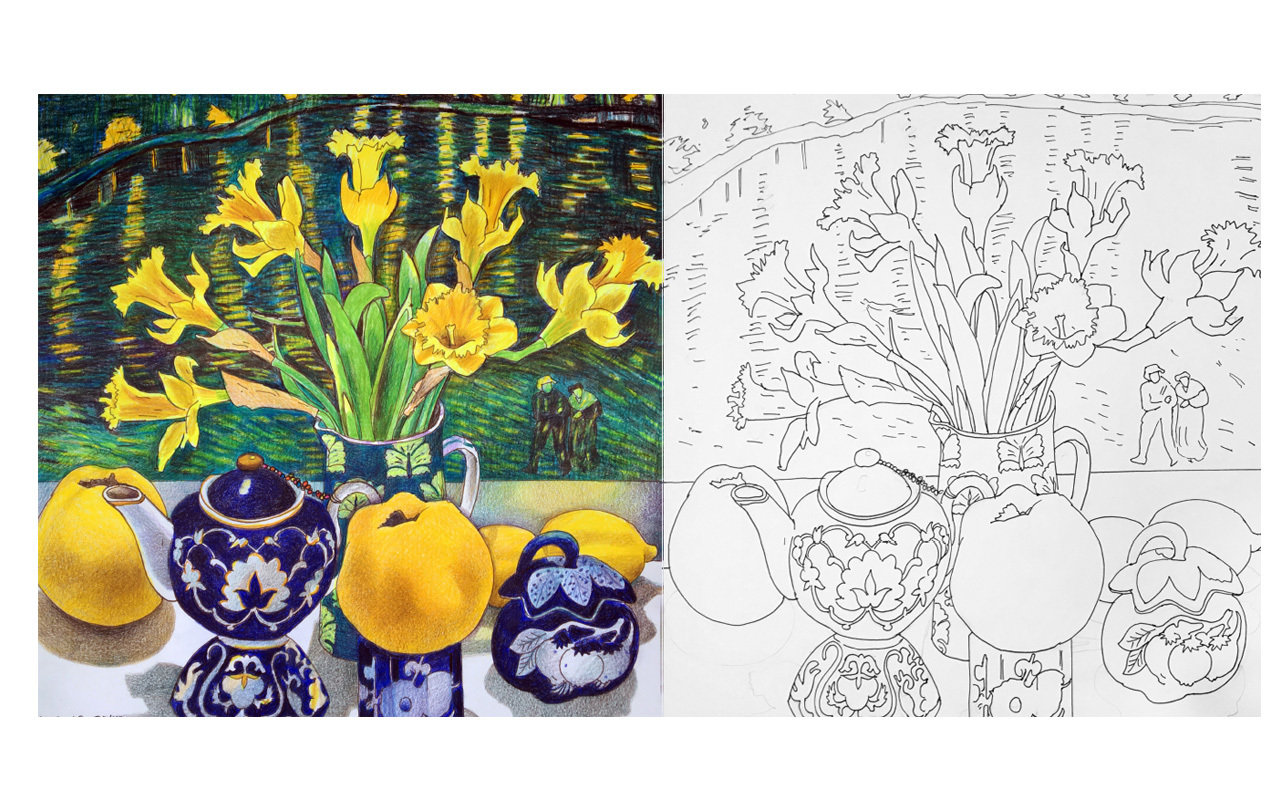 Drawing Like Svetlana Frank Coloring Book Vol. 4