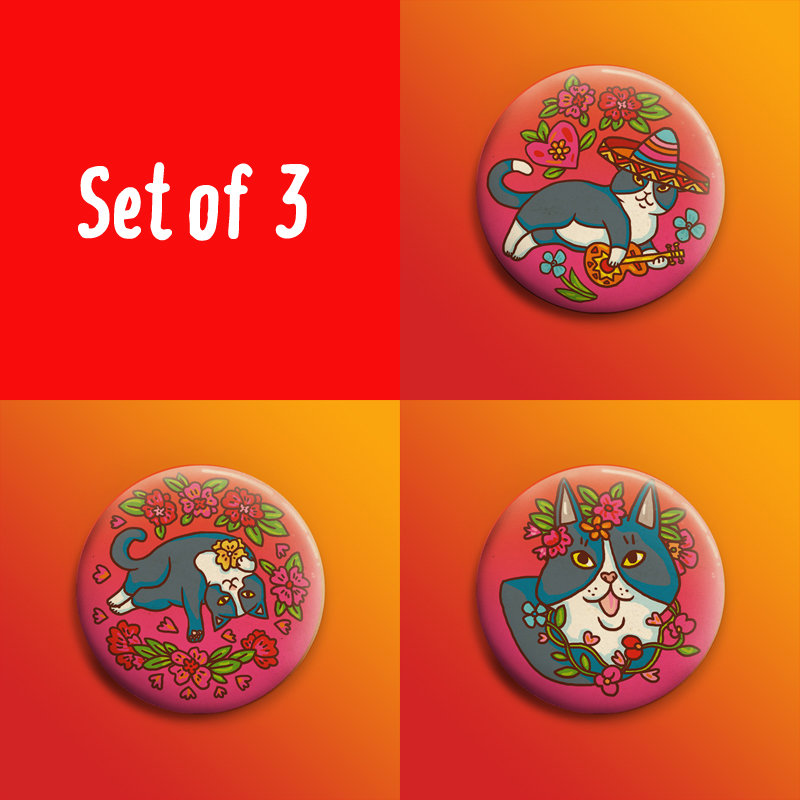 Journey to YuCATan Buttons