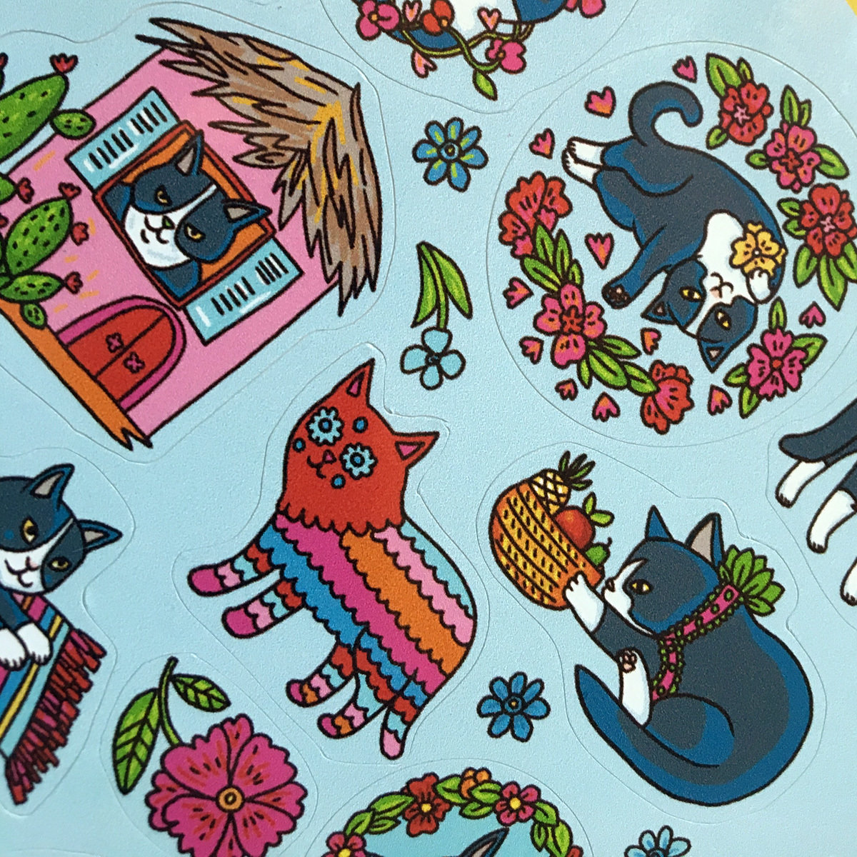 Sticker set "A Journey To YuCATan"