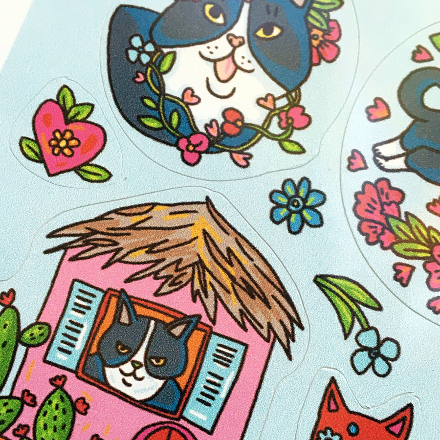 Sticker set "A Journey To YuCATan"