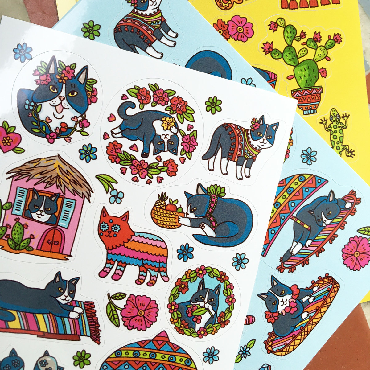 Sticker set "A Journey To YuCATan"