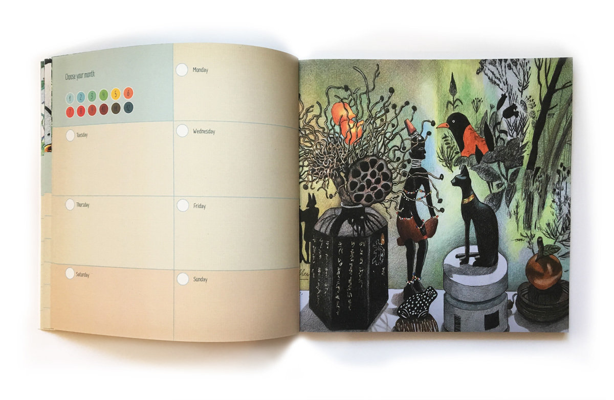 Beautiful Time Planner by Svetlana Frank