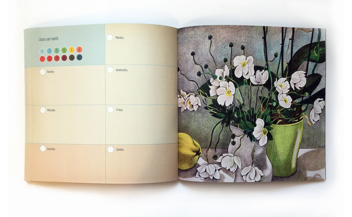Beautiful Time Planner by Svetlana Frank