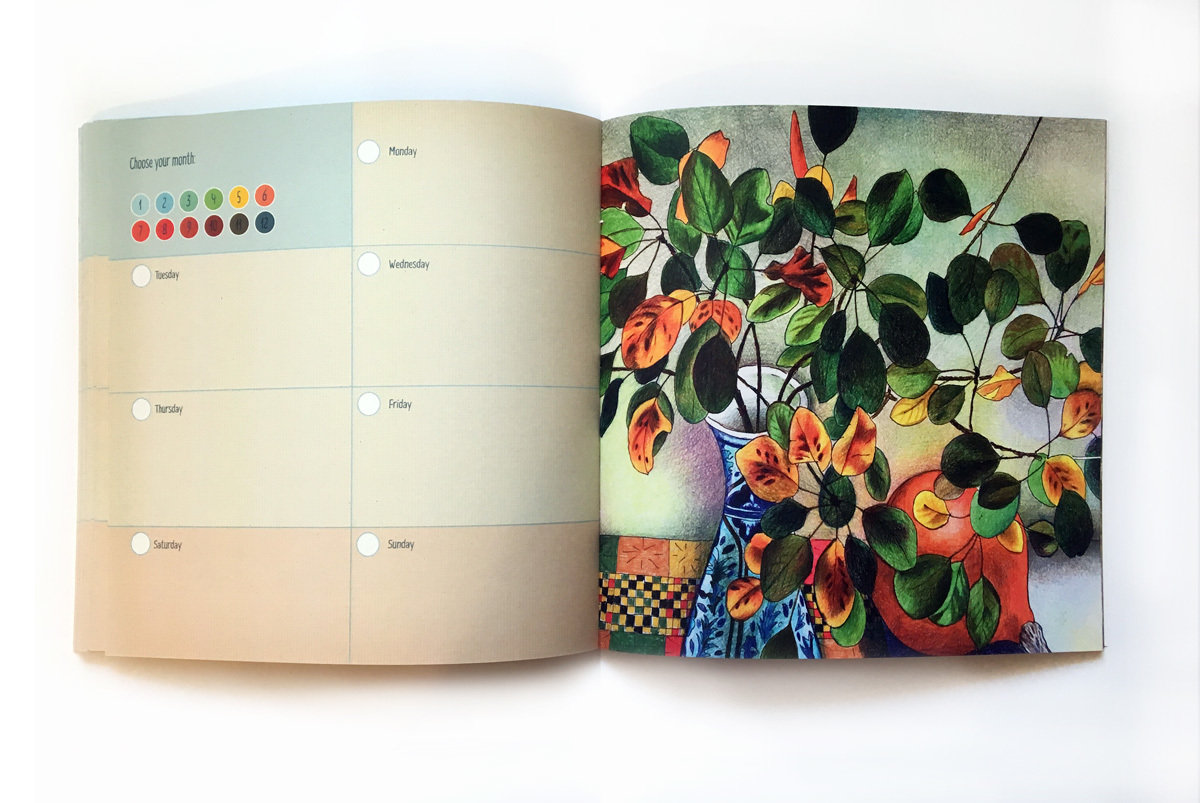Beautiful Time Planner by Svetlana Frank