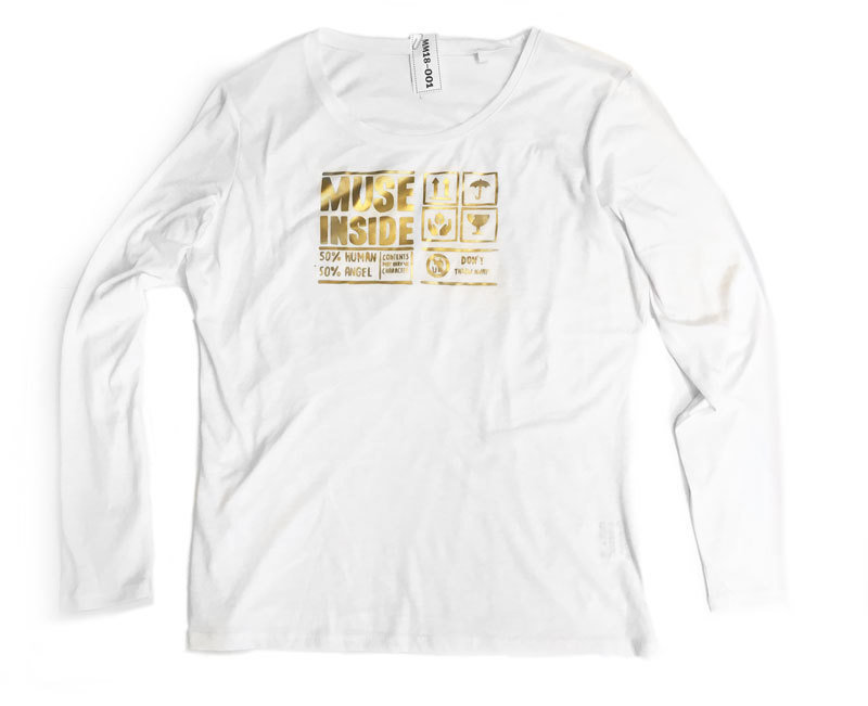 Muse Inside Size L - matte gold