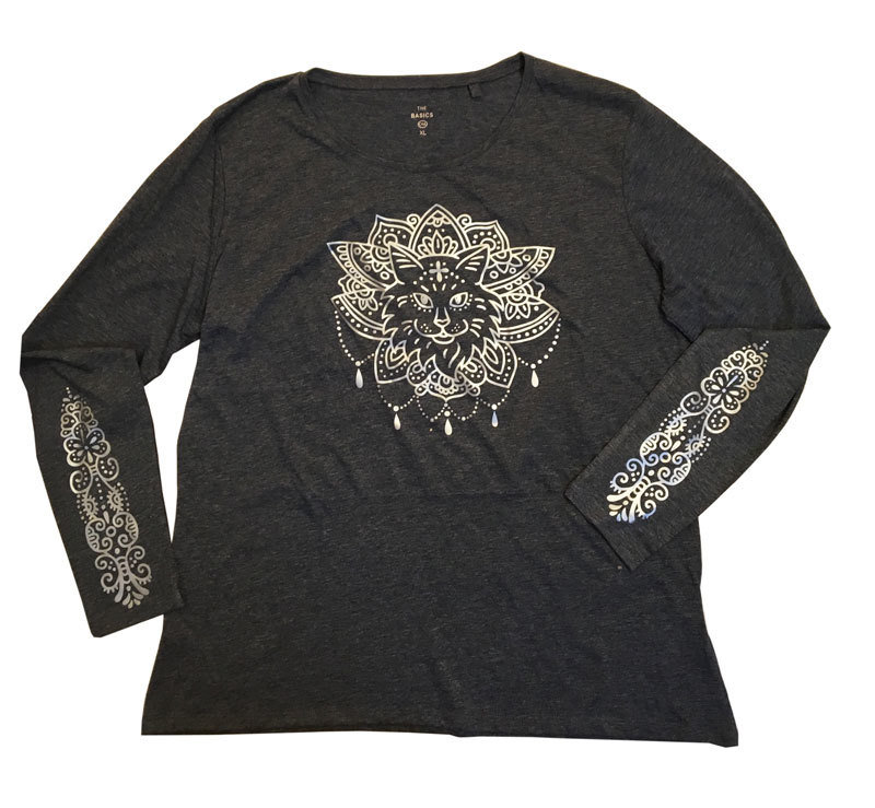 Shirt "Purrvana" (XL) 00952