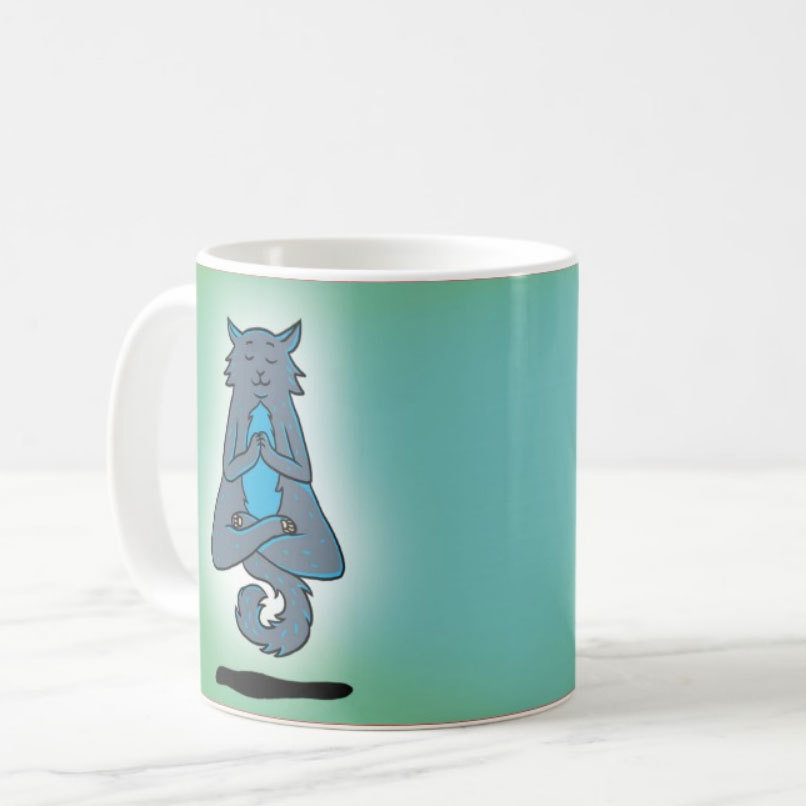 Mug "Yoga Cat"