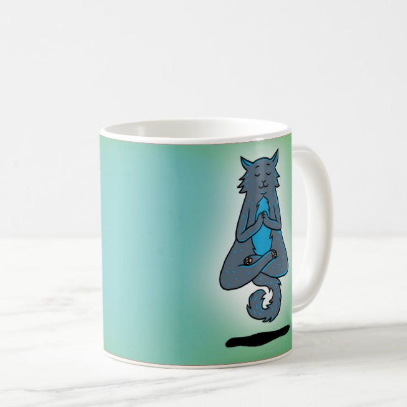 Mug "Yoga Cat"