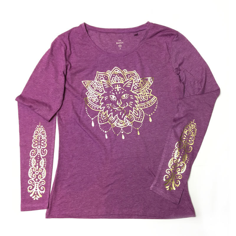 Shirt "Purrvana" Rose