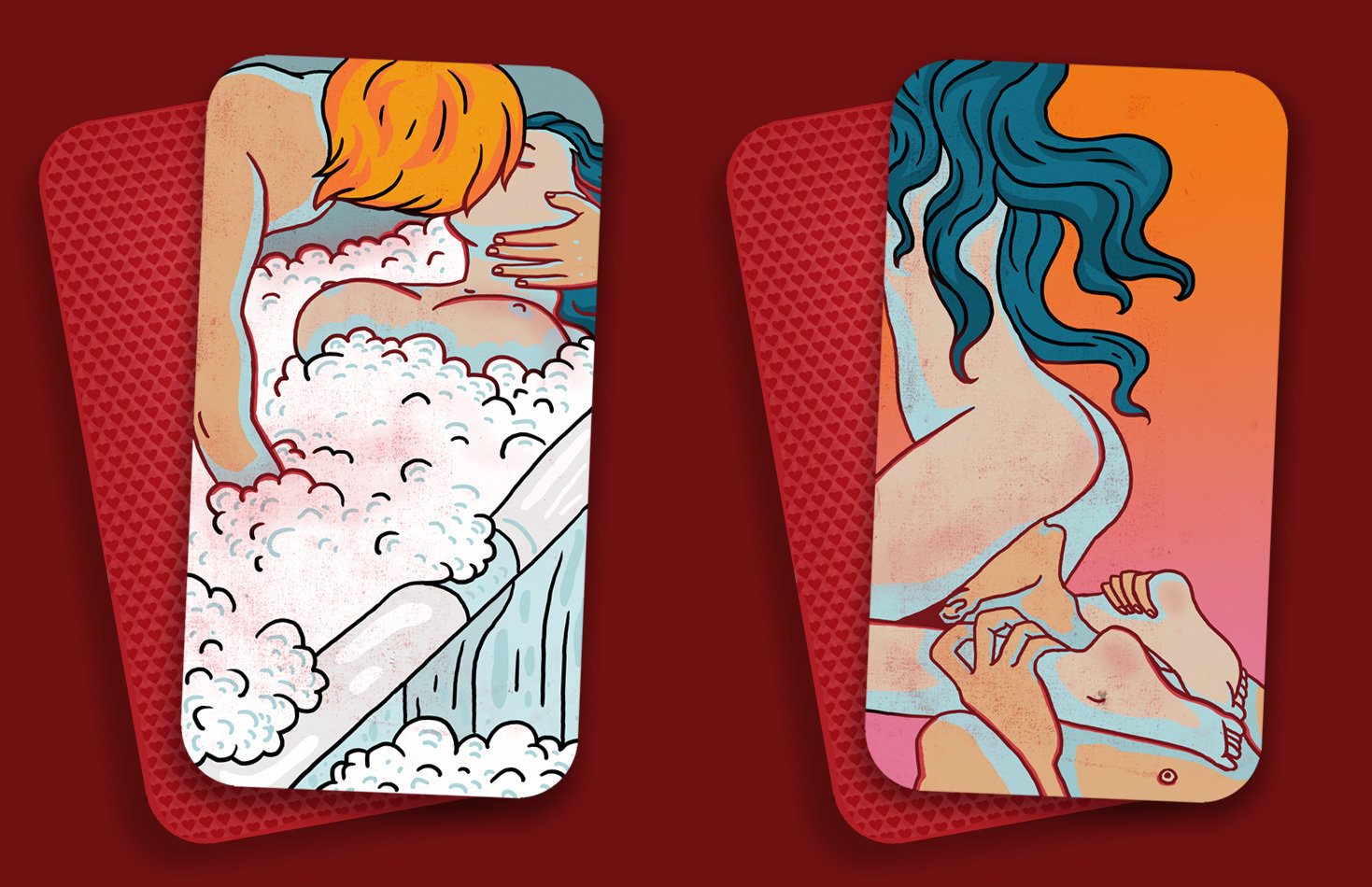 "Truth or Dare" sexy cards