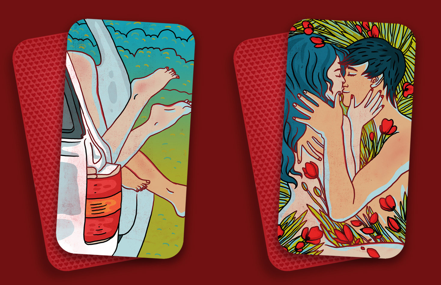 "Truth or Dare" sexy cards