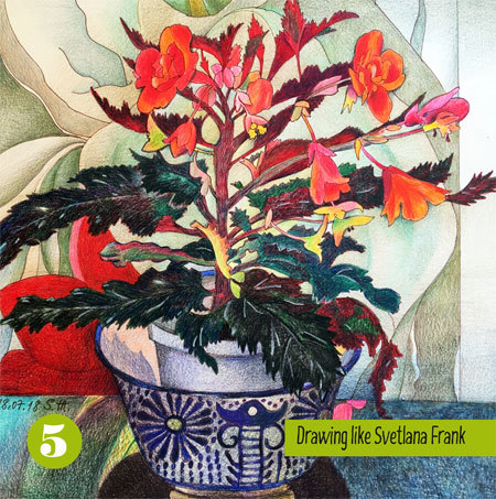 Drawing Like Svetlana Frank Coloring Book Vol. 5 01076