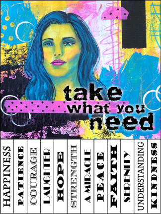 Bright Take What You Need Signs Bright Take What You Need Signs