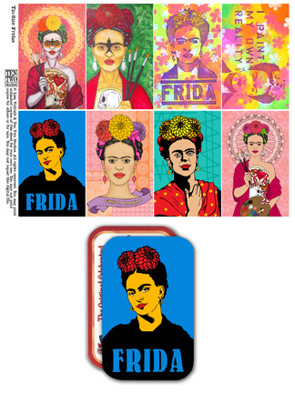 Tin-Sized Fridas Tin-Sized Fridas