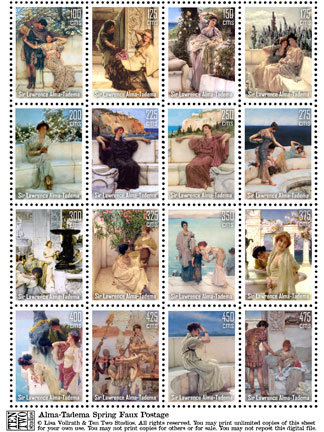 Alma-Tadema Spring Alma-Tadema Spring