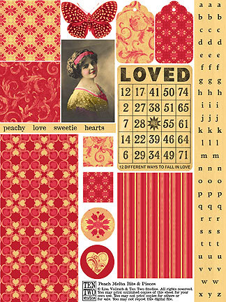 Peach Melba Bits Peach Melba Bits