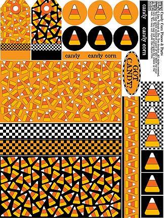 Candy Corn Pieces Candy Corn Pieces