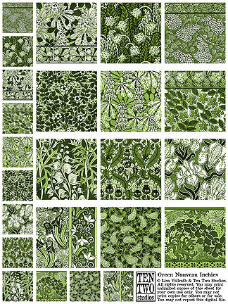 Green Nouveau Inchies Green Nouveau Inchies