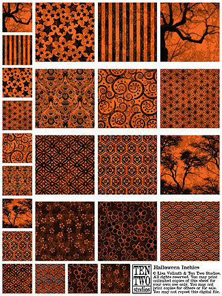 Halloween Inchies Halloween Inchies
