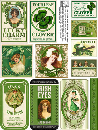 Luck of the Irish Labels Luck of the Irish Labels
