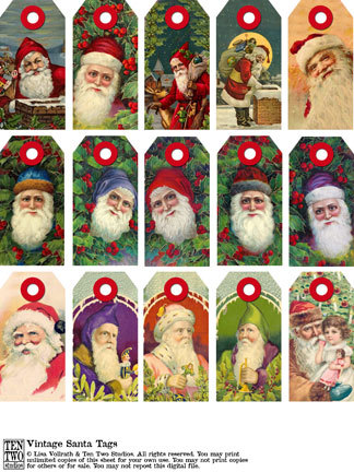 Vintage Santa Vintage Santa