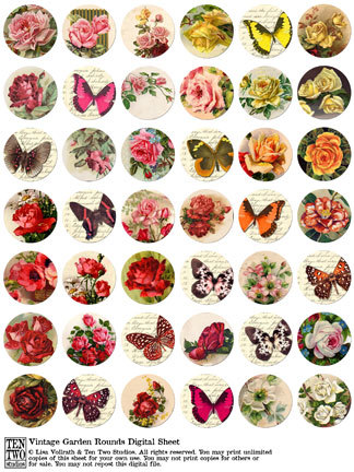 Vintage Garden Rounds Vintage Garden Rounds