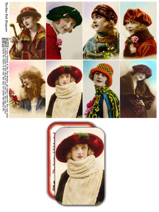 Tin-Sized Fall Flappers Tin-Sized Fall Flappers