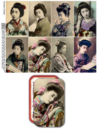 Tin-Sized Geishas Tin-Sized Geishas