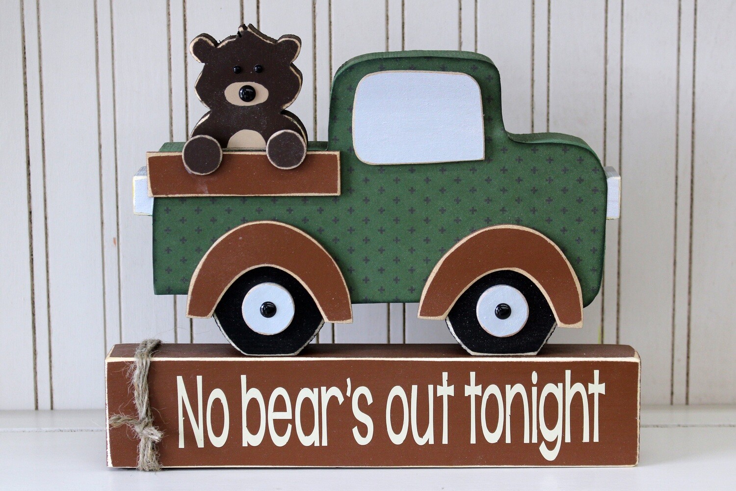 No Bear's Out Truck No Bear's Out Truck