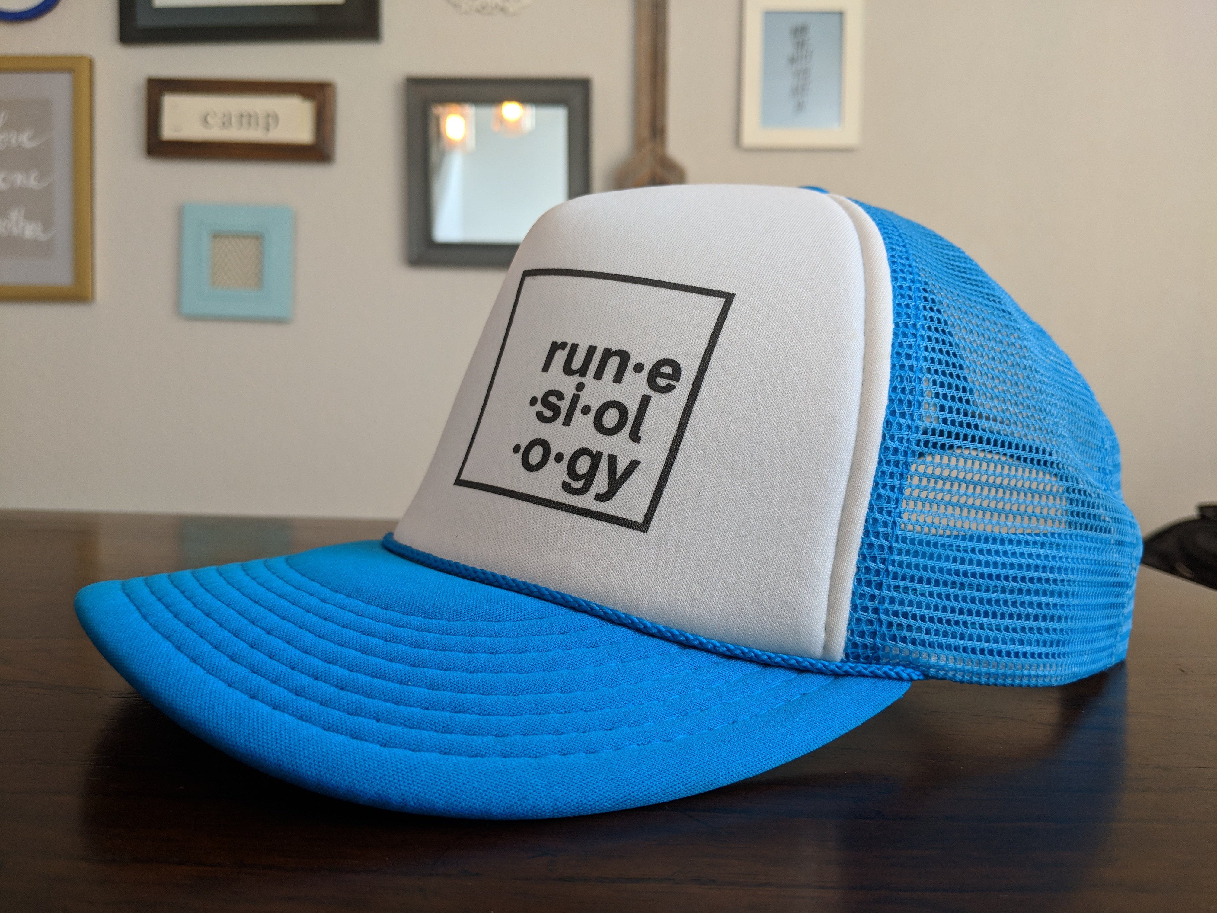 Blue Foam Trucker Hat 00000